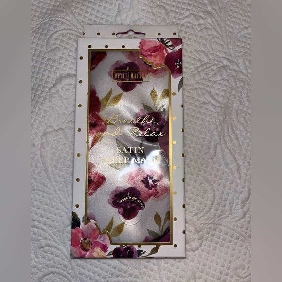 Satin Sleep Mask, NWOT - Picture 2 of 3